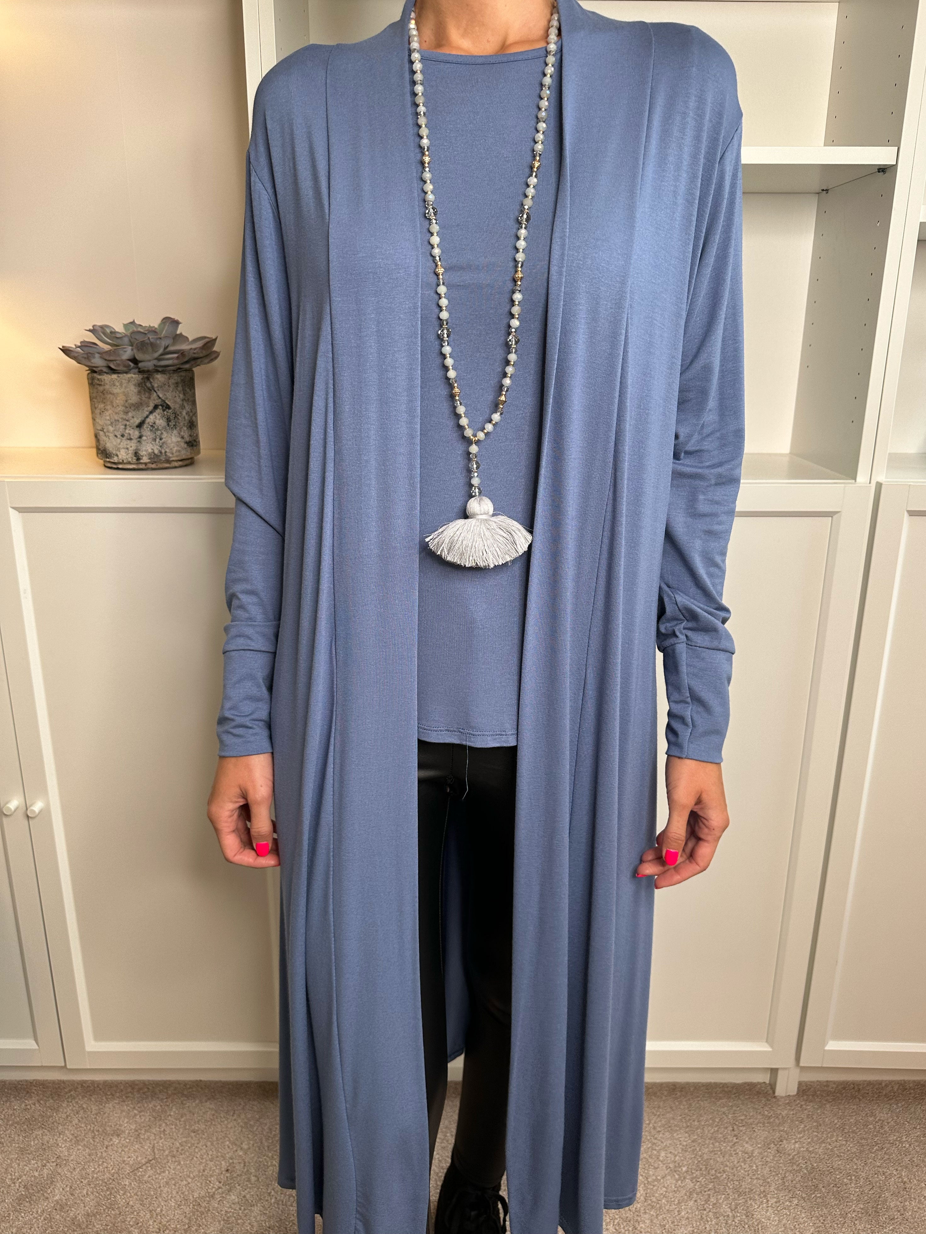 Mikkala - Lang basic cardigan (bestseller)